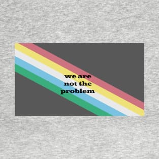 We Are Not The Problem T-Shirt